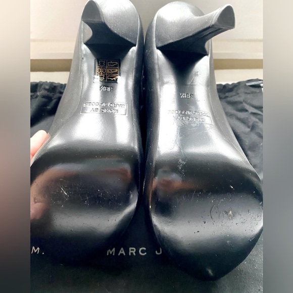 Marc by Marc Jacobs grommet cuff lace up high heel - Picture 7 of 8